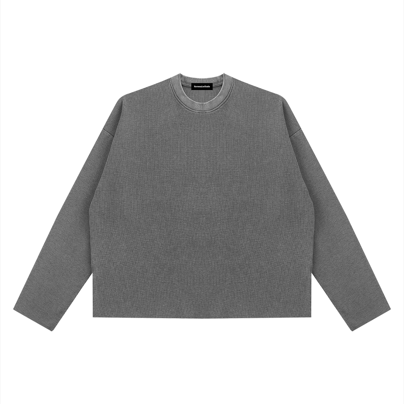 Vintage Boxy  Waffle Raw Edge