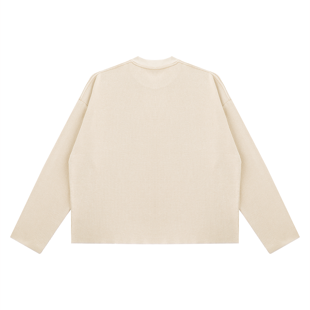 Vintage Boxy  Waffle Raw Edge